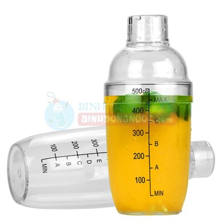 Bình lắc pha chế shaker 500ml