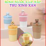 Ly đựng nước Bobo nắp thú cưng