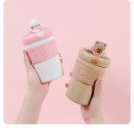 Ly đựng nước Bobo nắp thú cưng