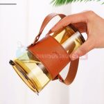 Ly thủy tinh bọc da 450ml có quai Gorgous Ly thủy tinh bọc da 450ml có quai Gorgous