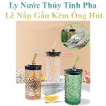 Ly thủy tinh pha lê hình gấu Ly thủy tinh pha lê hình gấu
