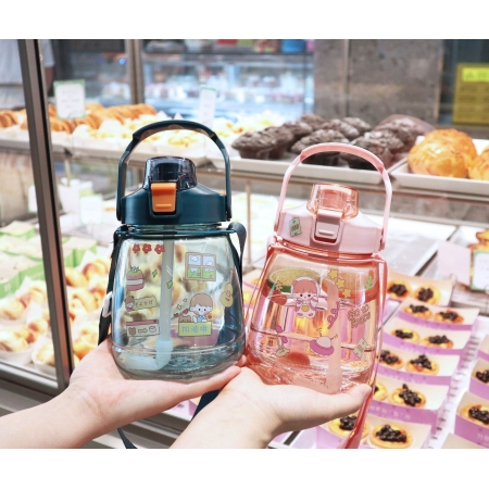 Bình đựng nước sticker 1300ml