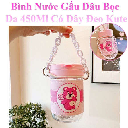 Bình đựng nước hình gấu 400ml