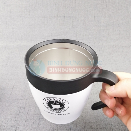 Ly giữ nhiệt cafe inox sus 304 330ml